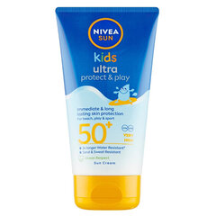 Kremas nuo saulės vaikams Nivea Sun Kids Swim & Play, 150 ml цена и информация | Косметика для мам и детей | pigu.lt