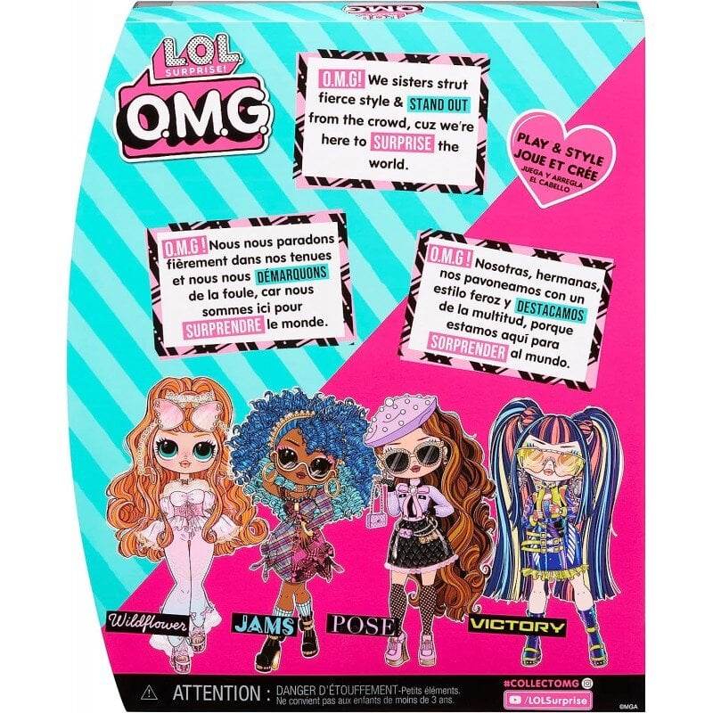 Lėlė L.O.L. Surprise OMG Core - Jams kaina ir informacija | Žaislai mergaitėms | pigu.lt