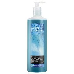 Dušo želė-šampūnas vyrams Avon Senses Ocean Surge For Men 2in1, 720 ml kaina ir informacija | Dušo želė, aliejai | pigu.lt