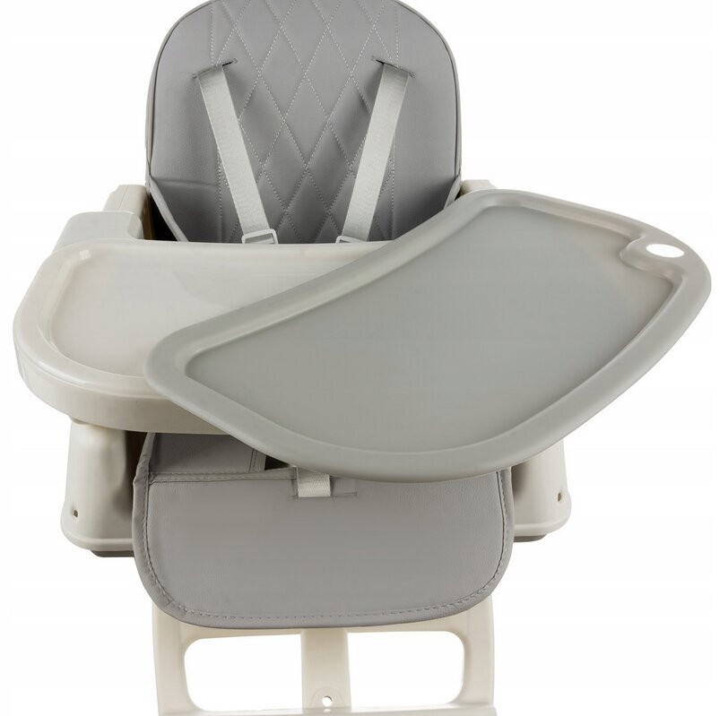 Maitinimo kėdutė Kruzzel 6in1, gray kaina ir informacija | Maitinimo kėdutės | pigu.lt