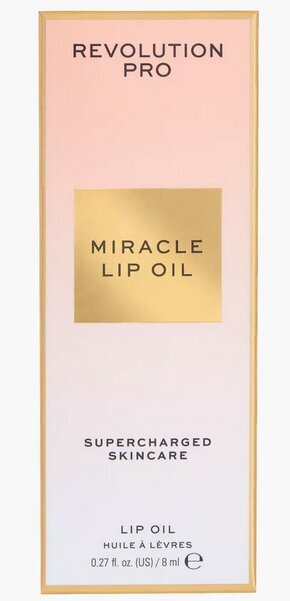 Lūpų aliejus Revolution Pro Miracle Lip Oil, 8 ml kaina ir informacija | Lūpų dažai, blizgiai, balzamai, vazelinai | pigu.lt