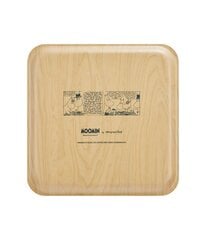 Поднос Muurla Moomin Coffee Time, 33x33 см цена и информация | Кухонная утварь | pigu.lt