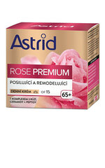 Dieninis veido kremas brandžiai odai Astrid Rose Premium 65+ SPF15, 50 ml kaina ir informacija | Veido kremai | pigu.lt