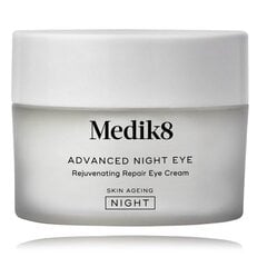 Naktinis paakių kremas Medik8 Advanced Night Eye Rejuvenating Eye Cream, 15 ml kaina ir informacija | Paakių kremai, serumai | pigu.lt