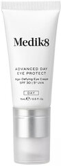 Stangrinamasis paakių kremas Medik8 Advanced Day Eye Protect SPF30, 15 ml kaina ir informacija | Veido kremai | pigu.lt