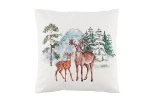 Winteria dekoratyvinė pagalvėlė Snow Deers kaina ir informacija | Dekoratyvinės pagalvėlės ir užvalkalai | pigu.lt