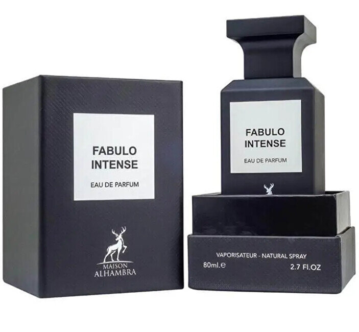 Kvepusis vanduo Maison Alhambra Men's Fabulo Intense EDP vyrams, 80 ml kaina ir informacija | Kvepalai vyrams | pigu.lt