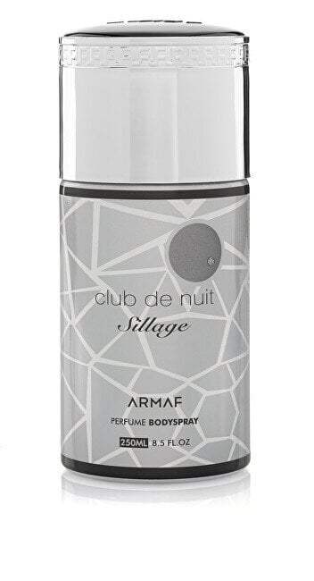 Dezodorantas Armaf Club De Nuit Sillage vyrams, 250 ml kaina ir informacija | Parfumuota kosmetika vyrams | pigu.lt