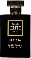 Kvapusis vanduo Estiara Miss Cute Noir EDP moterims, 90 ml kaina ir informacija | Kvepalai moterims | pigu.lt