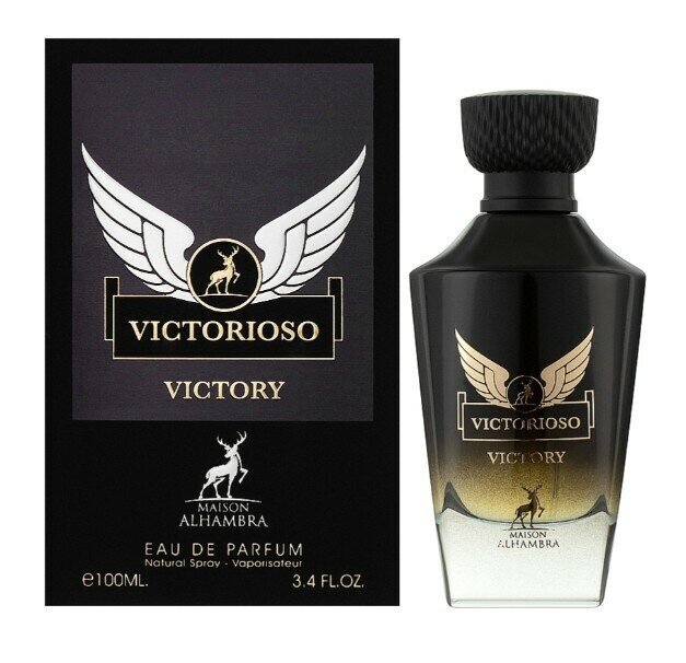 Kvapusis vanduo Maison Alhambra Victorioso Victory EDP vyrams, 100 ml kaina ir informacija | Kvepalai vyrams | pigu.lt