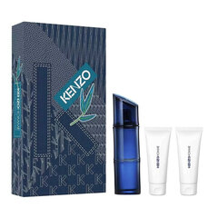 Rinkinys Kenzo Homme Intense vyrams: EDT, 110 ml + dušo žėlė, 2 x 75 ml цена и информация | Мужские духи | pigu.lt