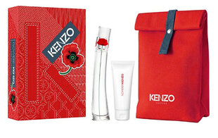 Rinkinys moterims Flower By Kenzo: kvapusis vanduo EDP, 50 ml + kūno pienelis, 75 ml kaina ir informacija | Kvepalai moterims | pigu.lt