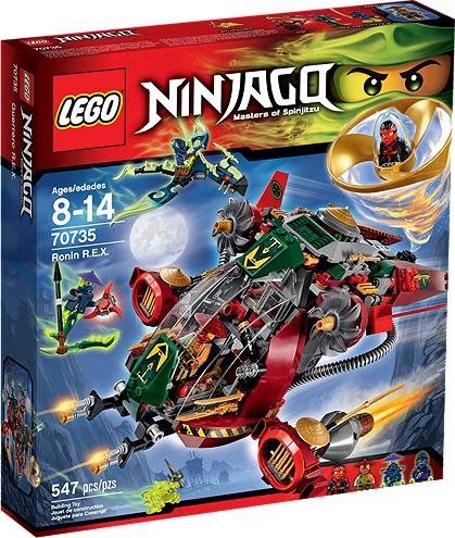 70735 LEGO® Ninjago Ronin R.E.X., 547 d.