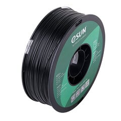eSUN 3D filament ABS+ 1kg Black цена и информация | Смарттехника и аксессуары | pigu.lt