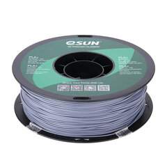 eSUN 3D filament PLA+ 1kg Grey цена и информация | Смарттехника и аксессуары | pigu.lt
