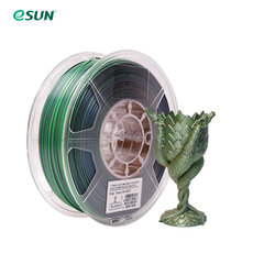 eSUN 3D filament ePLA-Silk Mystic 1kg Gold Green Black цена и информация | Смарттехника и аксессуары | pigu.lt