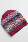 Moteriška kepurė Snowflake, rausvos spalvos цена и информация | Kepurės moterims | pigu.lt