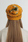 Moteriška kepurė Snowflake, geltonos spalvos kaina ir informacija | Kepurės moterims | pigu.lt