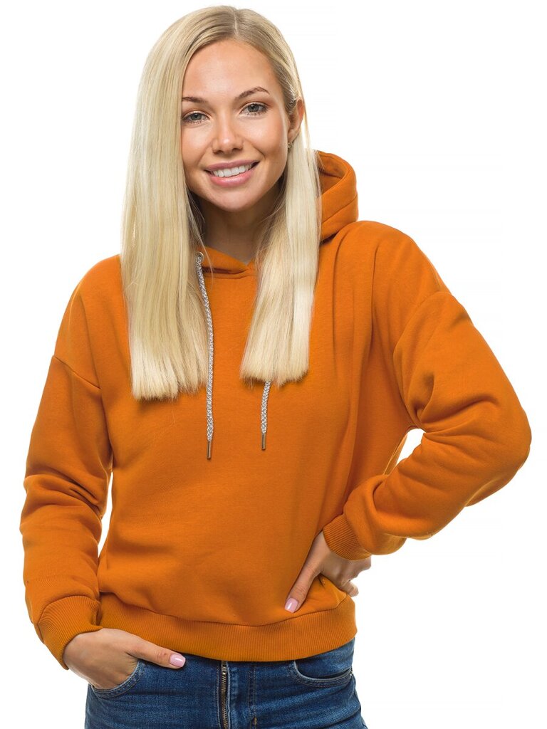 Džemperis moterims Rema, oranžinis kaina ir informacija | Džemperiai moterims | pigu.lt