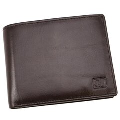 Piniginė Genuine Leather su RFID 498BR kaina ir informacija | Vyriškos piniginės, kortelių dėklai | pigu.lt