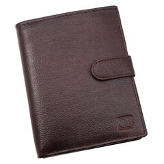 Piniginė Genuine Leather 497-BR-L kaina ir informacija | Vyriškos piniginės, kortelių dėklai | pigu.lt