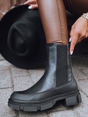 Aulinukai moterims Frost ZY0353-52429, juodi kaina ir informacija | Aulinukai, ilgaauliai batai moterims | pigu.lt
