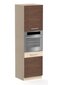 Pastatoma spintelė įmontuojamai orkaitei Modena MD29, 60 cm, ruda kaina ir informacija | Virtuvinės spintelės | pigu.lt