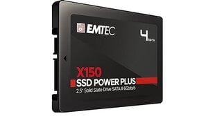 Emtec X150 ECSSD4TX150 kaina ir informacija | Vidiniai kietieji diskai (HDD, SSD, Hybrid) | pigu.lt