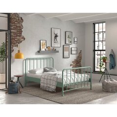 Кровать Aatrium Bronxx 140x200 см, зеленый цвет цена и информация | Кровати | pigu.lt