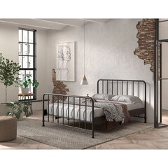 Кровать Aatrium Bronxx 160x200 см, черный цвет цена и информация | Кровати | pigu.lt