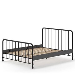 Кровать Aatrium Bronxx 160x200 см, черный цвет цена и информация | Кровати | pigu.lt
