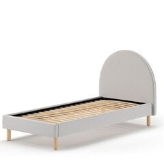 Кровать Aatrium Moon 90x200 см, серый цвет цена и информация | Детские кровати | pigu.lt