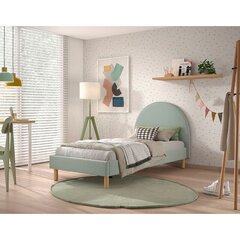 Кровать Aatrium Moon 90х200 см, зеленый цвет цена и информация | Детские кровати | pigu.lt