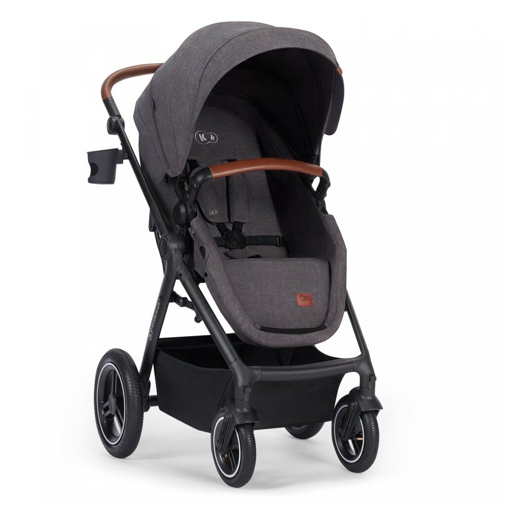 Universalus vežimėlis Kinderkraft B-Tour 3in1 Mink Pro, Black kaina ir informacija | Vežimėliai | pigu.lt