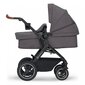 Universalus vežimėlis Kinderkraft B-Tour 3in1 Mink Pro, dark grey цена и информация | Vežimėliai | pigu.lt