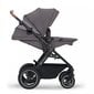 Universalus vežimėlis Kinderkraft B-Tour 3in1 Mink Pro, dark grey kaina ir informacija | Vežimėliai | pigu.lt