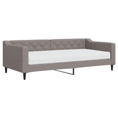 Sofa-lova vidaXL, 90x200 cm, pilka kaina ir informacija | Lovos | pigu.lt