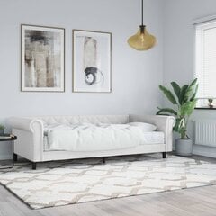 Sofa-lova vidaXL, 90x200 cm, balta цена и информация | Кровати | pigu.lt