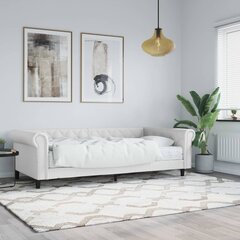 Sofa-lova vidaXL, 90x200 cm, balta kaina ir informacija | Lovos | pigu.lt