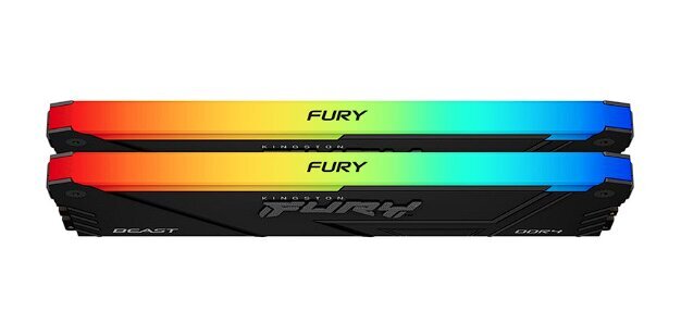 Kingston Fury Beast KF432C16BB2AK2/16 цена и информация | Operatyvioji atmintis (RAM) | pigu.lt