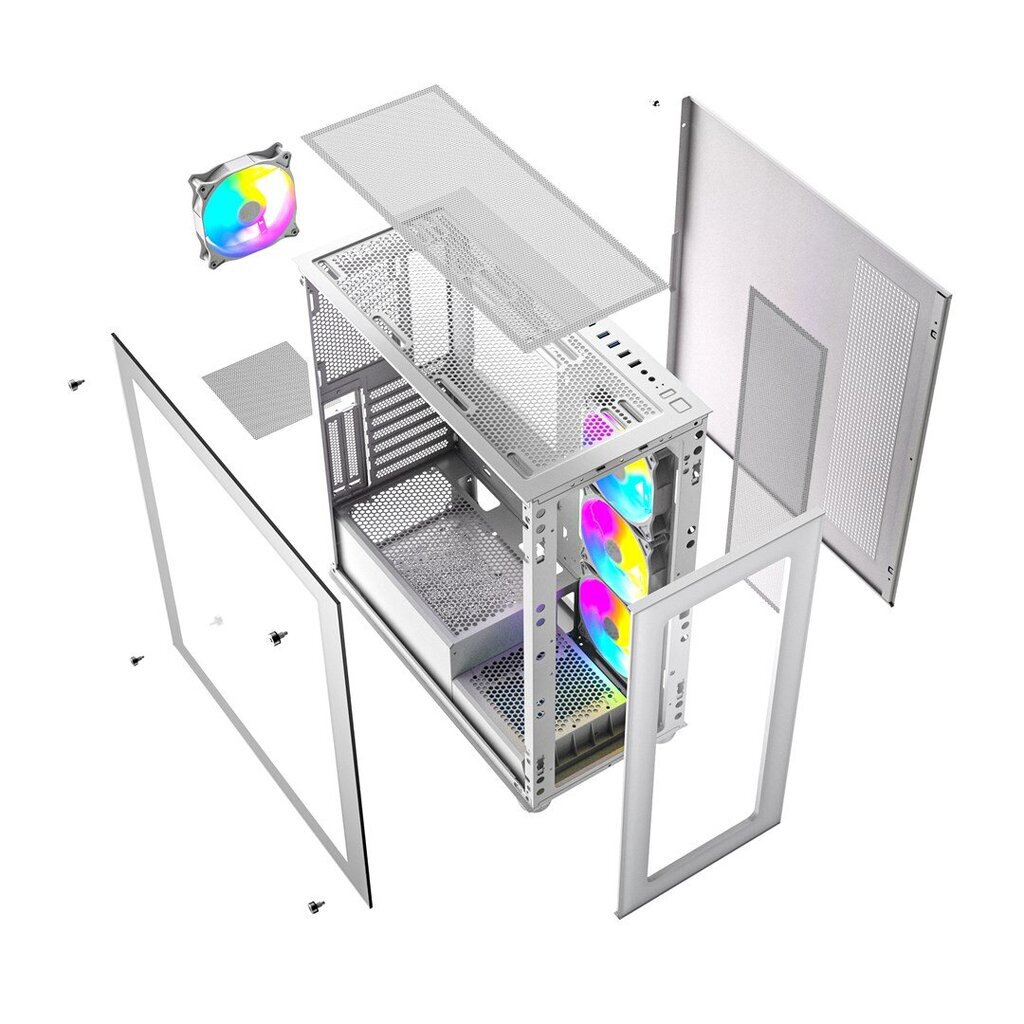 Gembird Fornax X450MAX kaina ir informacija | Korpusai | pigu.lt