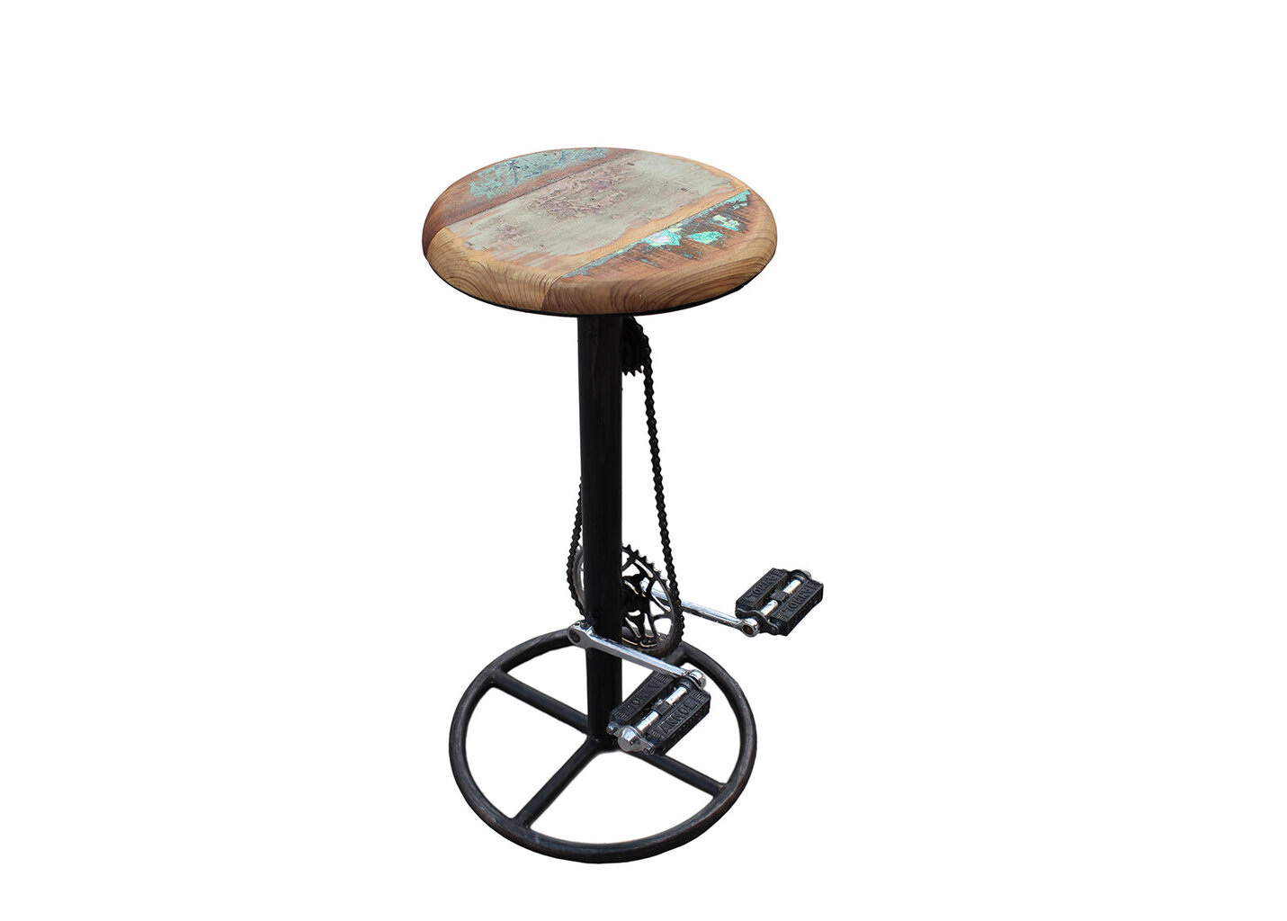 Baro kėdė Roller, ruda/juoda kaina ir informacija | Virtuvės ir valgomojo kėdės | pigu.lt
