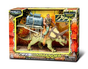 Figūrėlė Lanard Primal Clash Kovotojas su dinozauru цена и информация | Игрушки для мальчиков | pigu.lt