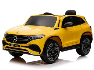 Vienvietis elektromobilis vaikams Mercedes EQA250, geltonas kaina ir informacija | Elektromobiliai vaikams | pigu.lt