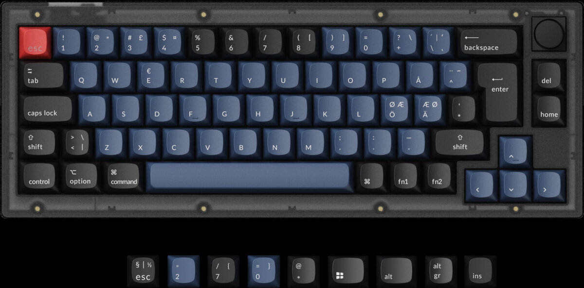 Keychron V2 QMK/VIA kaina ir informacija | Klaviatūros | pigu.lt