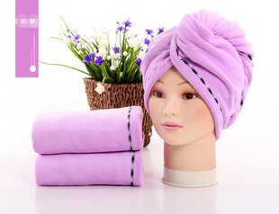 Absorbent plaukų rankšluostis, 15x25 cm kaina ir informacija | Rankšluosčiai | pigu.lt