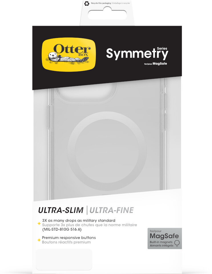 Otterbox Symmetry Clear Mag kaina ir informacija | Telefono dėklai | pigu.lt