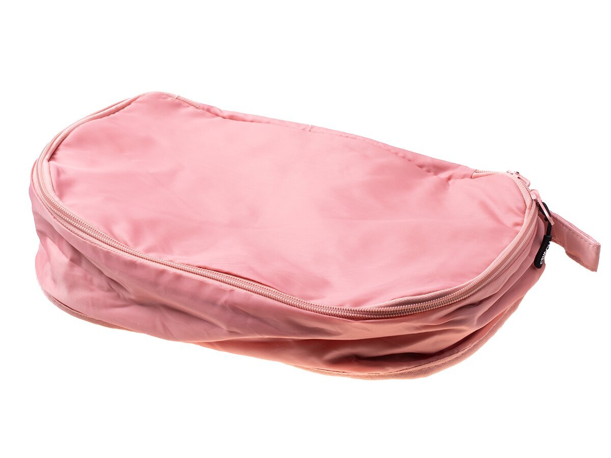 Turistinė kuprinė-rankinio bagažo krepšys, rožinė цена и информация | Kuprinės ir krepšiai | pigu.lt