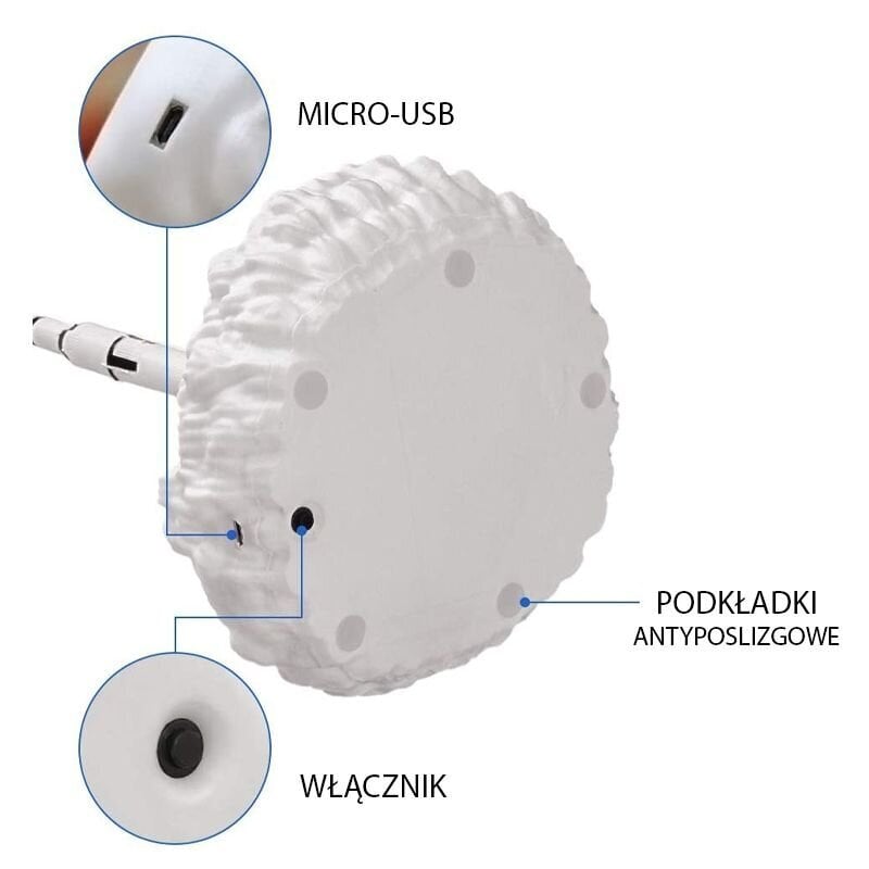 Vaikiška lempa NASA raketa kaina ir informacija | Vaikiški šviestuvai | pigu.lt