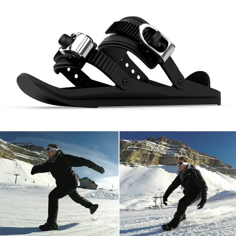 Lygumų slidinėjimo batai Snowfeet Mini KR, 35–47, juodi цена и информация | Lygumų slidinėjimo batai | pigu.lt